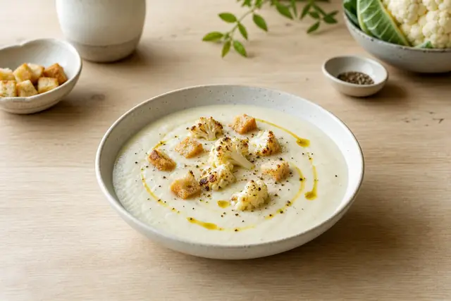 Symbolbild: Blumenkohlcremesuppe