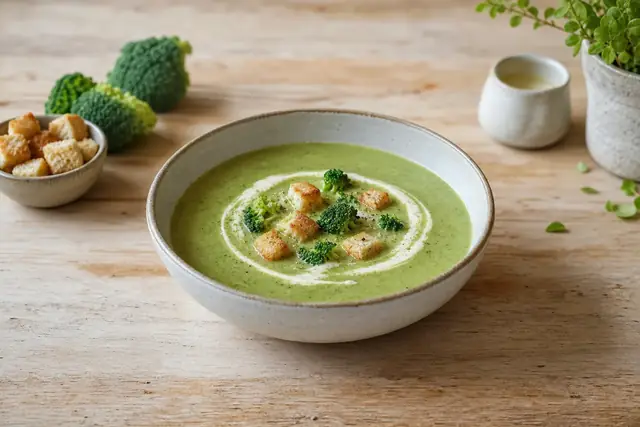 Symbolbild: Brokkolicremesuppe