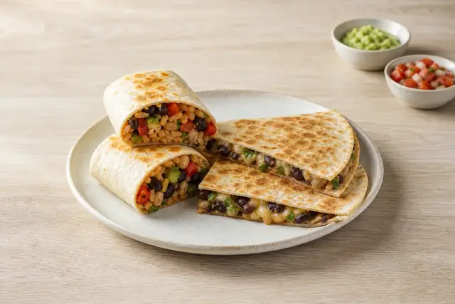 Symbolbild: Burrito und Quesadilla