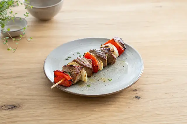 Symbolbild: Fleischspieß / Schaschlik