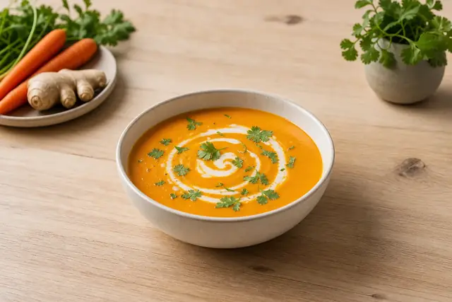 Symbolbild: Karotten-Ingwer-Suppe