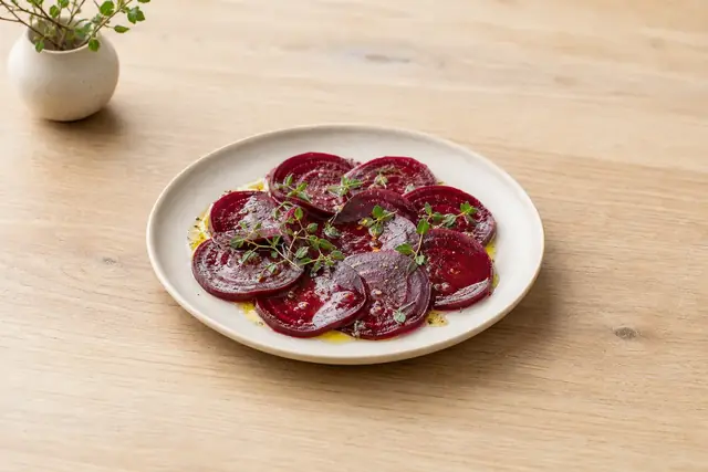 Symbolbild: Rote Bete Carpaccio